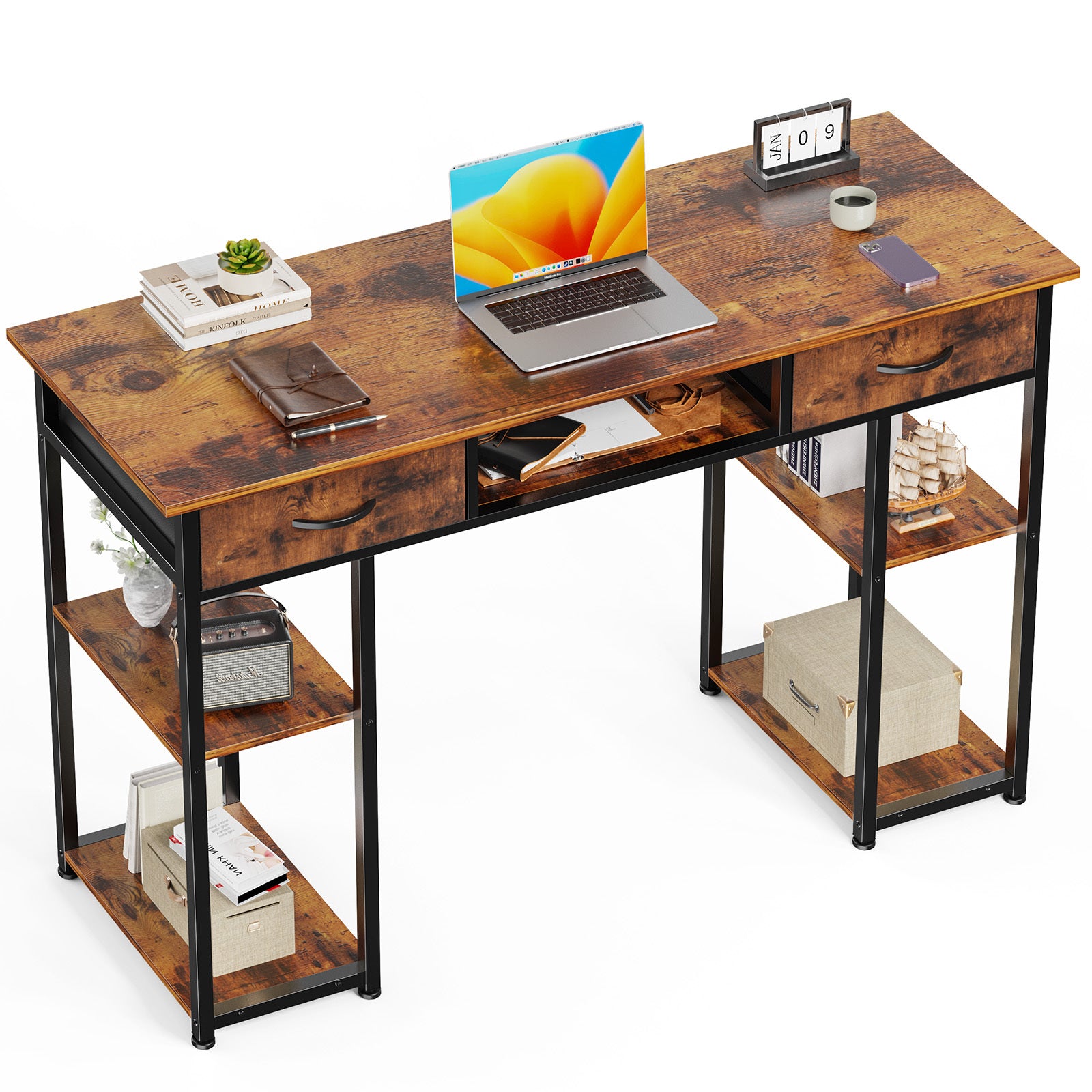 Small Home Office Bedroom Writing Learning Computer Desk